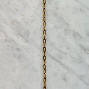 Antique Bronze Cable Chain Cowboy Hat Chain - UnLaced Boutique