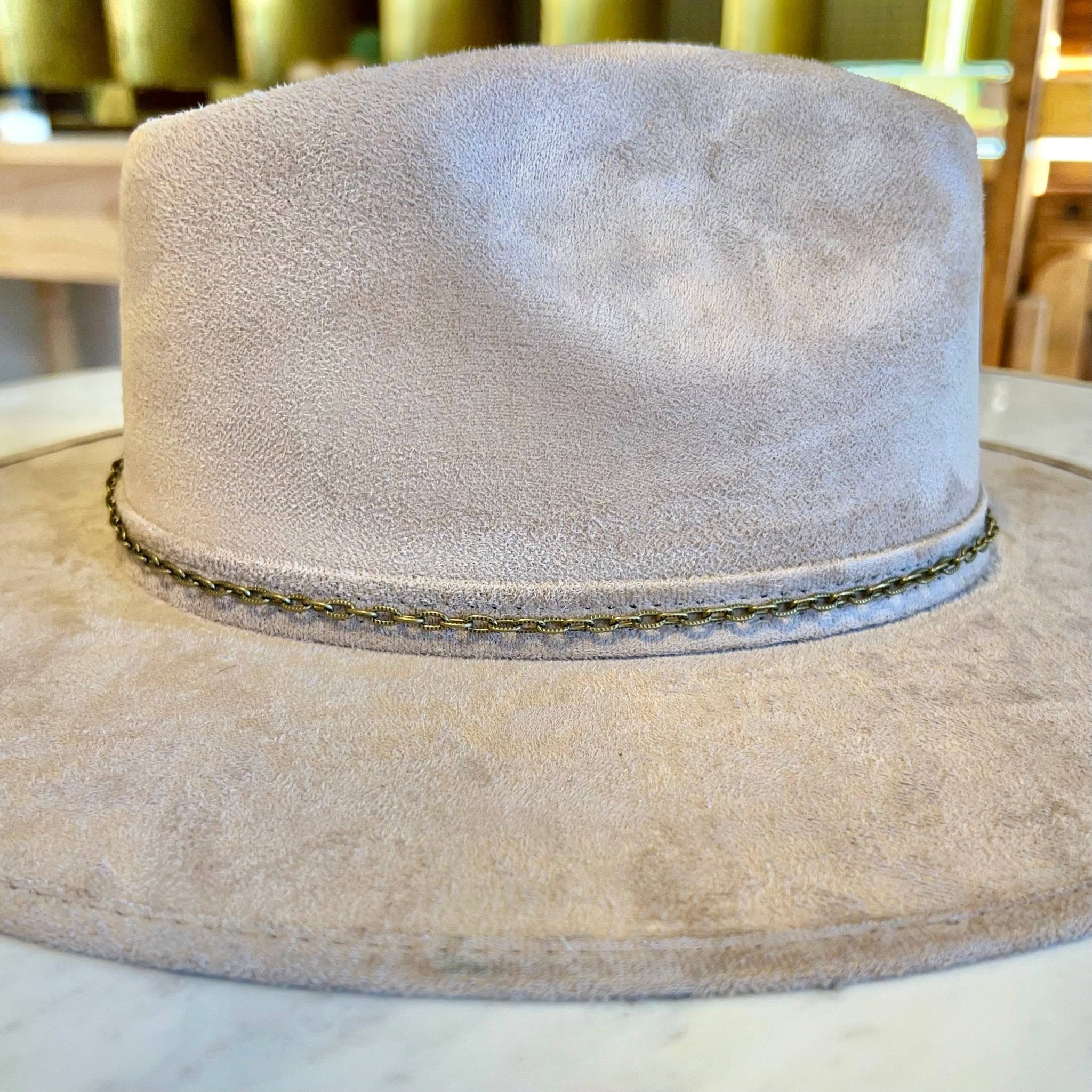 Antique Bronze Cable Chain Cowboy Hat Chain - UnLaced Boutique