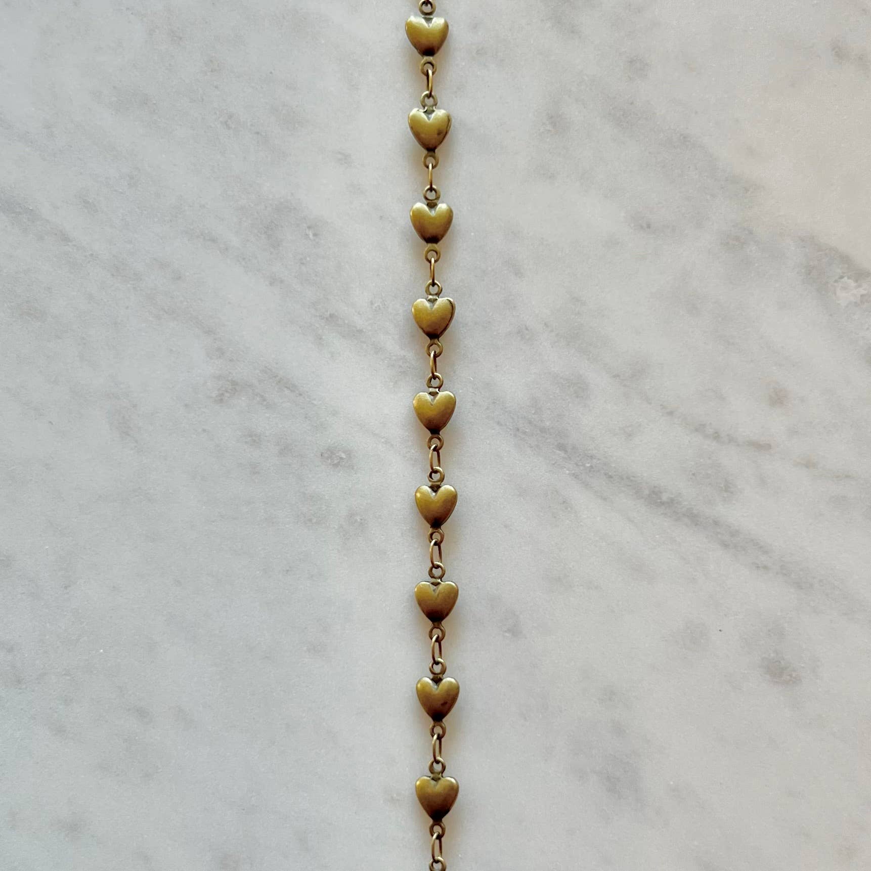 Antique Bronze Cowboy Hat Chain  - UnLaced Boutique