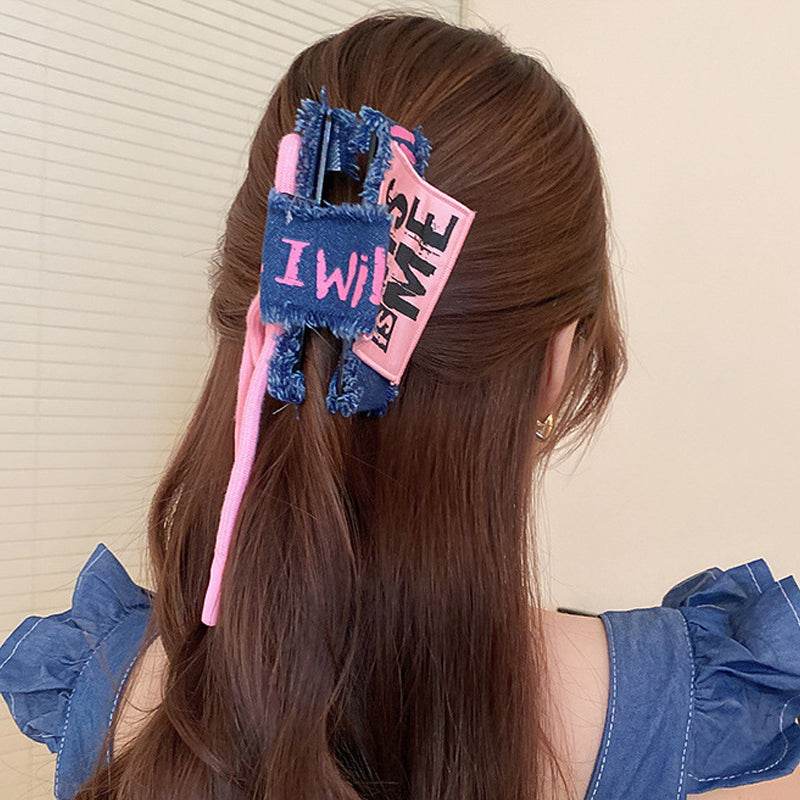 Acrylic Braided Rope Hair Claw Clip - UnLaced Boutique