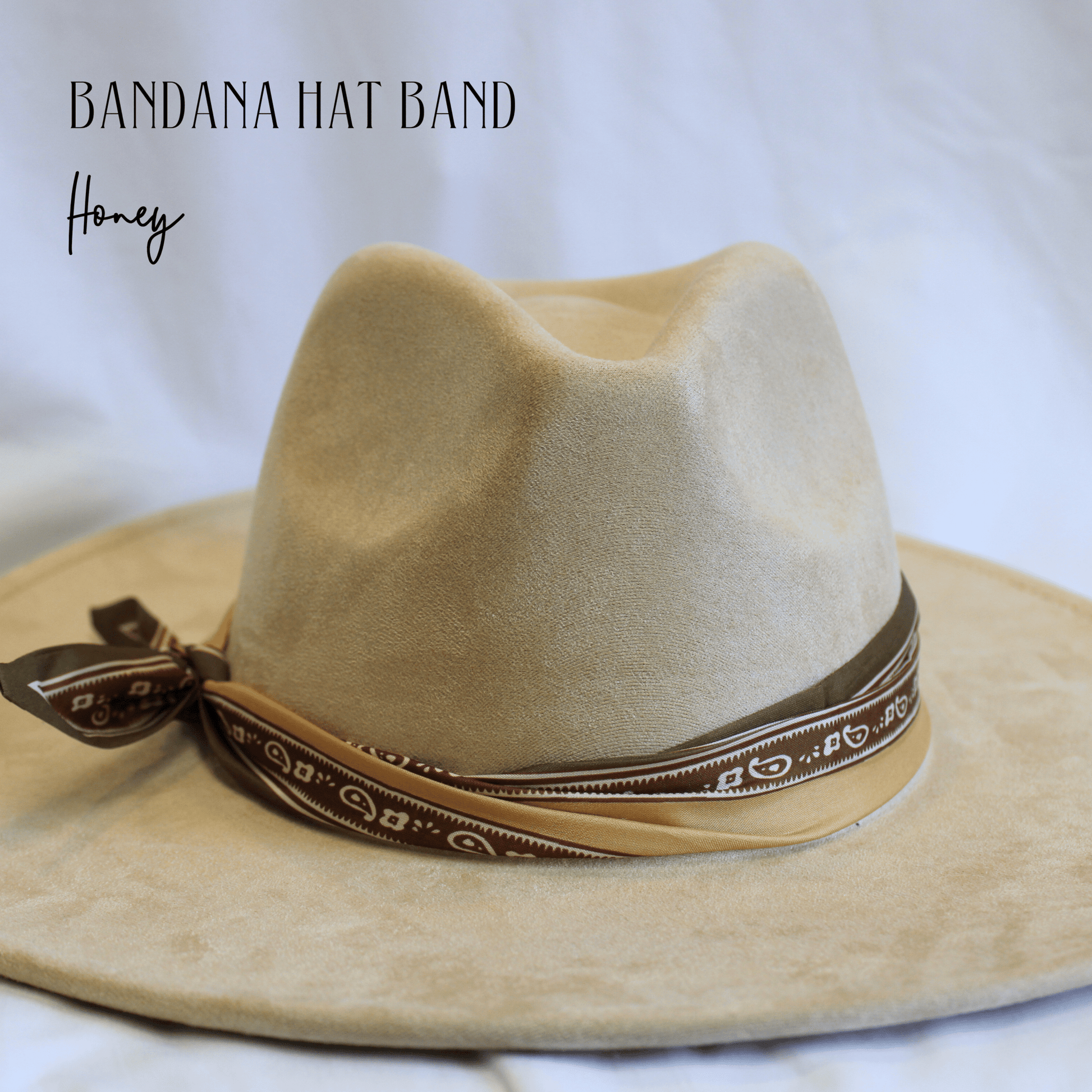 Bandana Hat Band - UnLaced Boutique