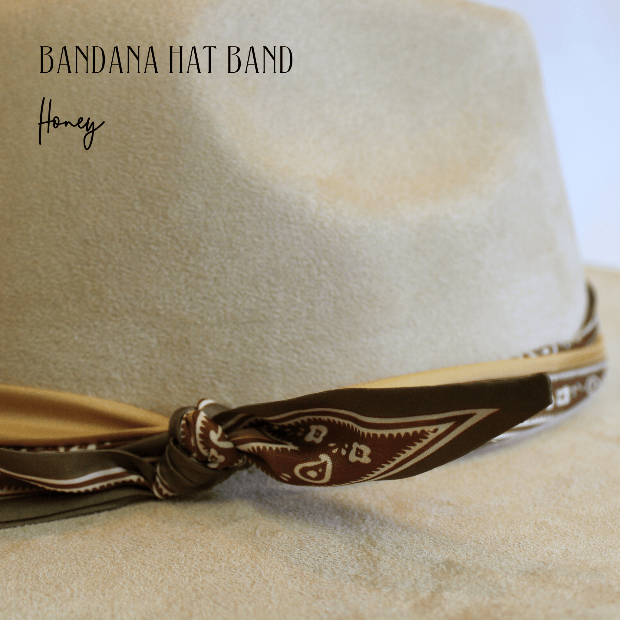 Bandana Hat Band - UnLaced Boutique