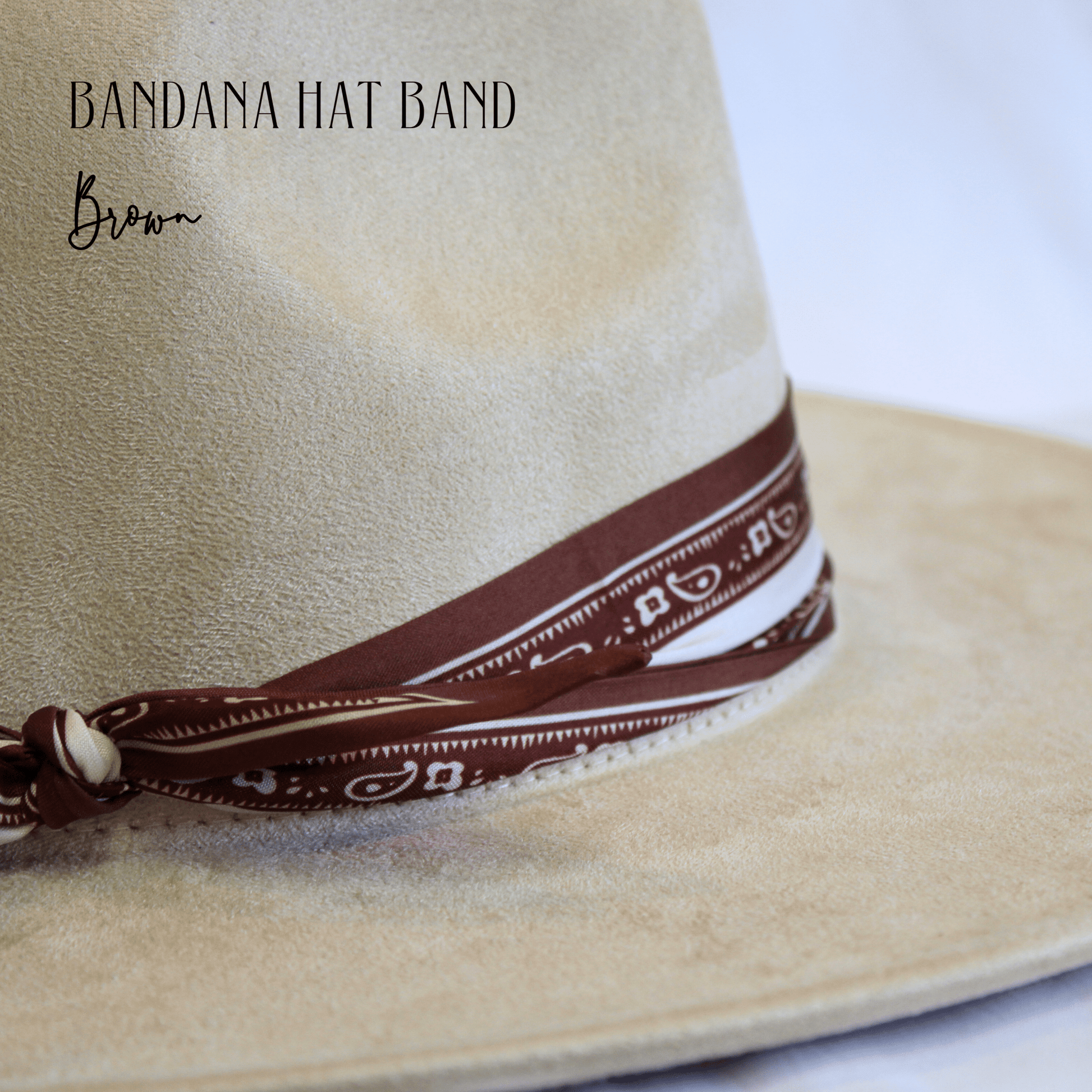 Bandana Hat Band - UnLaced Boutique