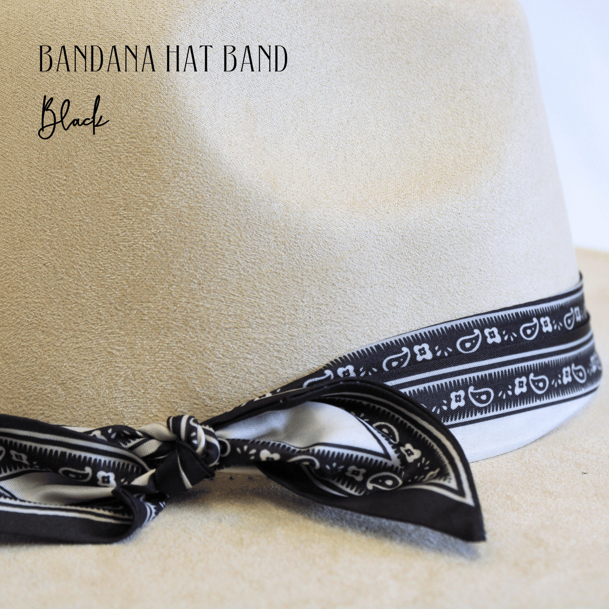 Bandana Hat Band - UnLaced Boutique