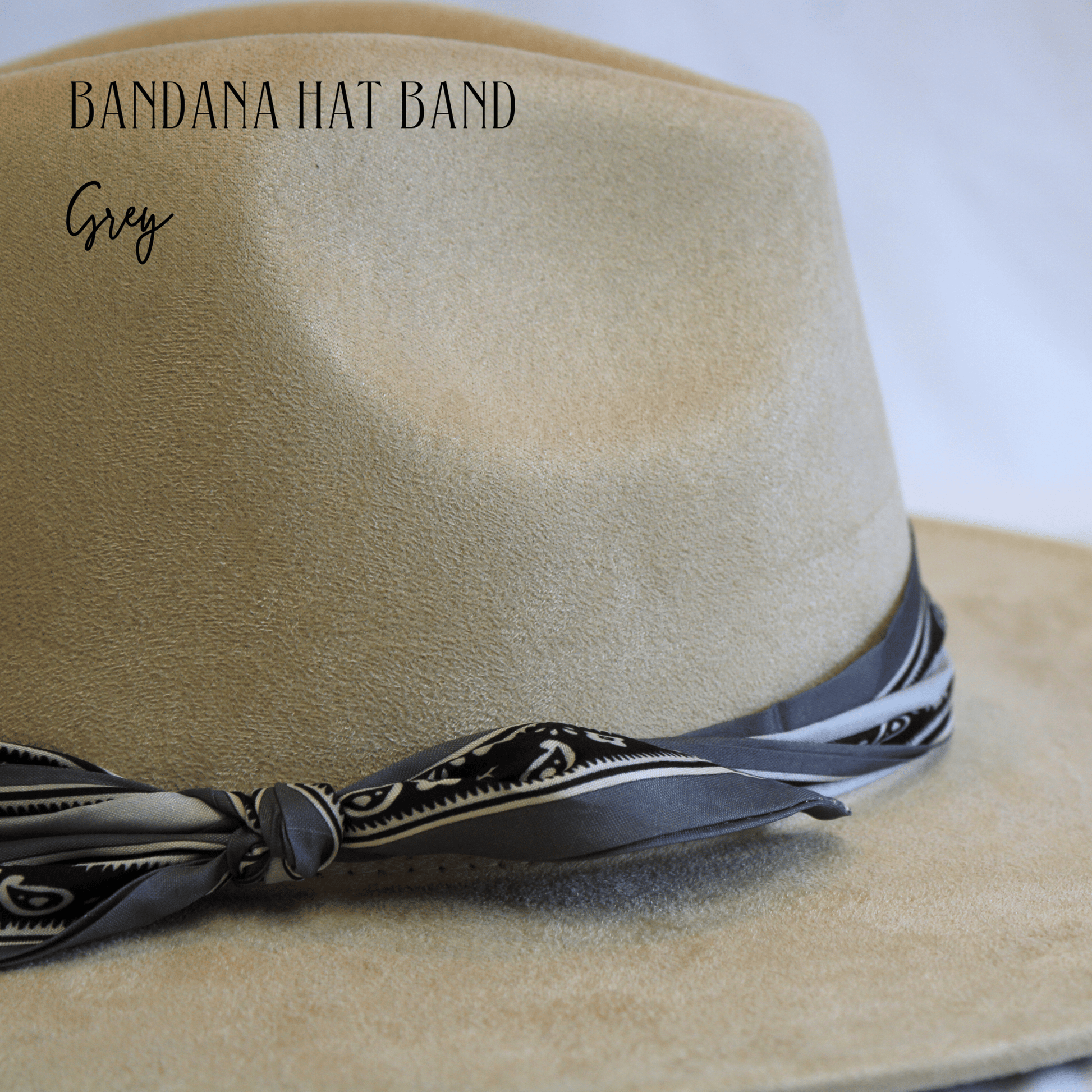 Bandana Hat Band - UnLaced Boutique