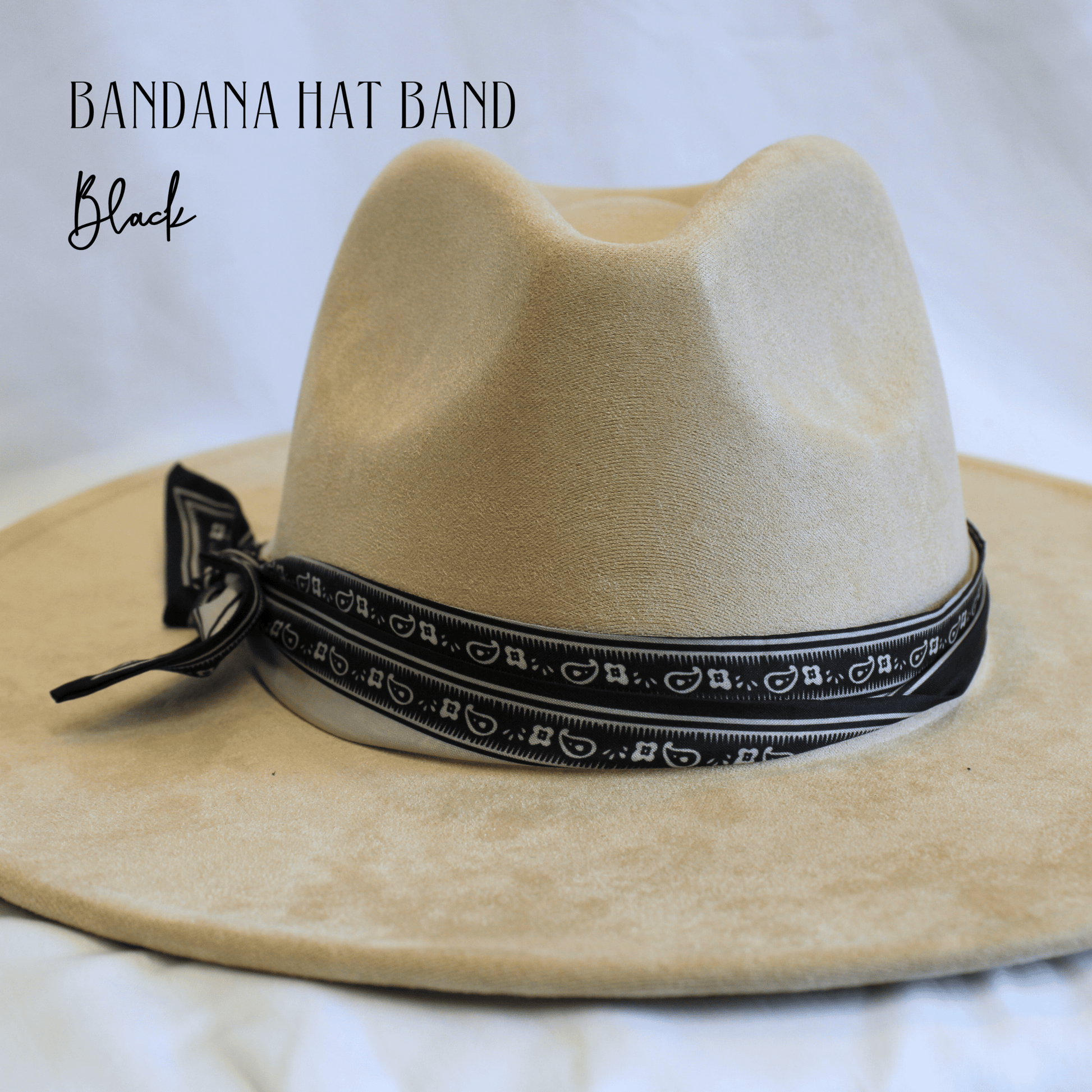 Bandana Hat Band - UnLaced Boutique