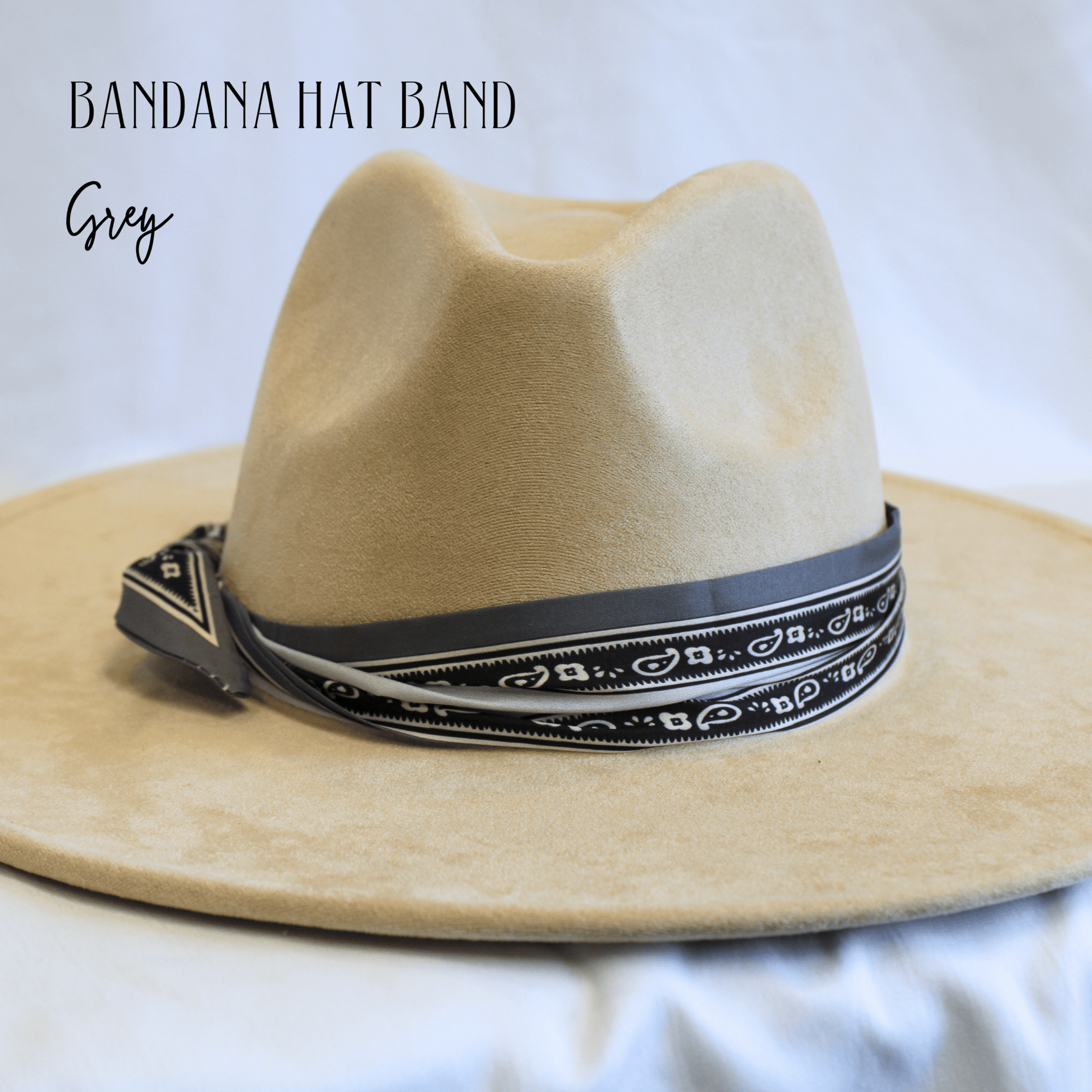 Bandana Hat Band - UnLaced Boutique