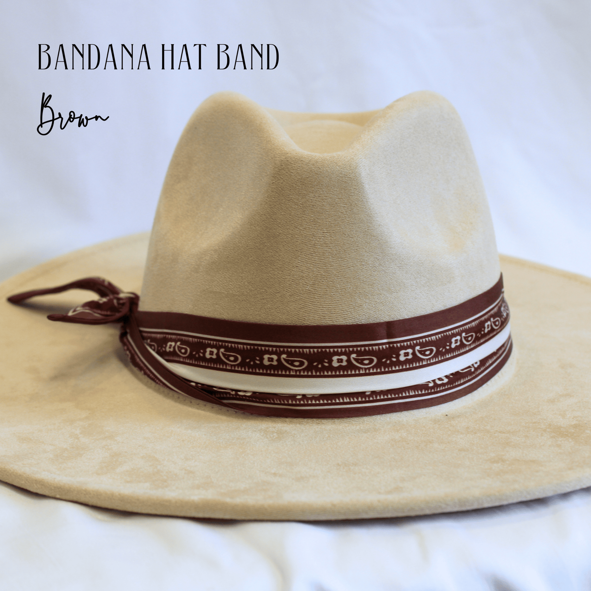 Bandana Hat Band - UnLaced Boutique