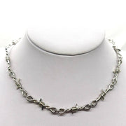 Barbed Wire Barbed Chain Necklace - UnLaced Boutique