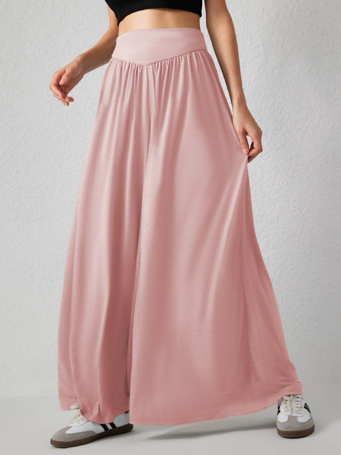 High Waist Wide Leg Pants - UnLaced Boutique
