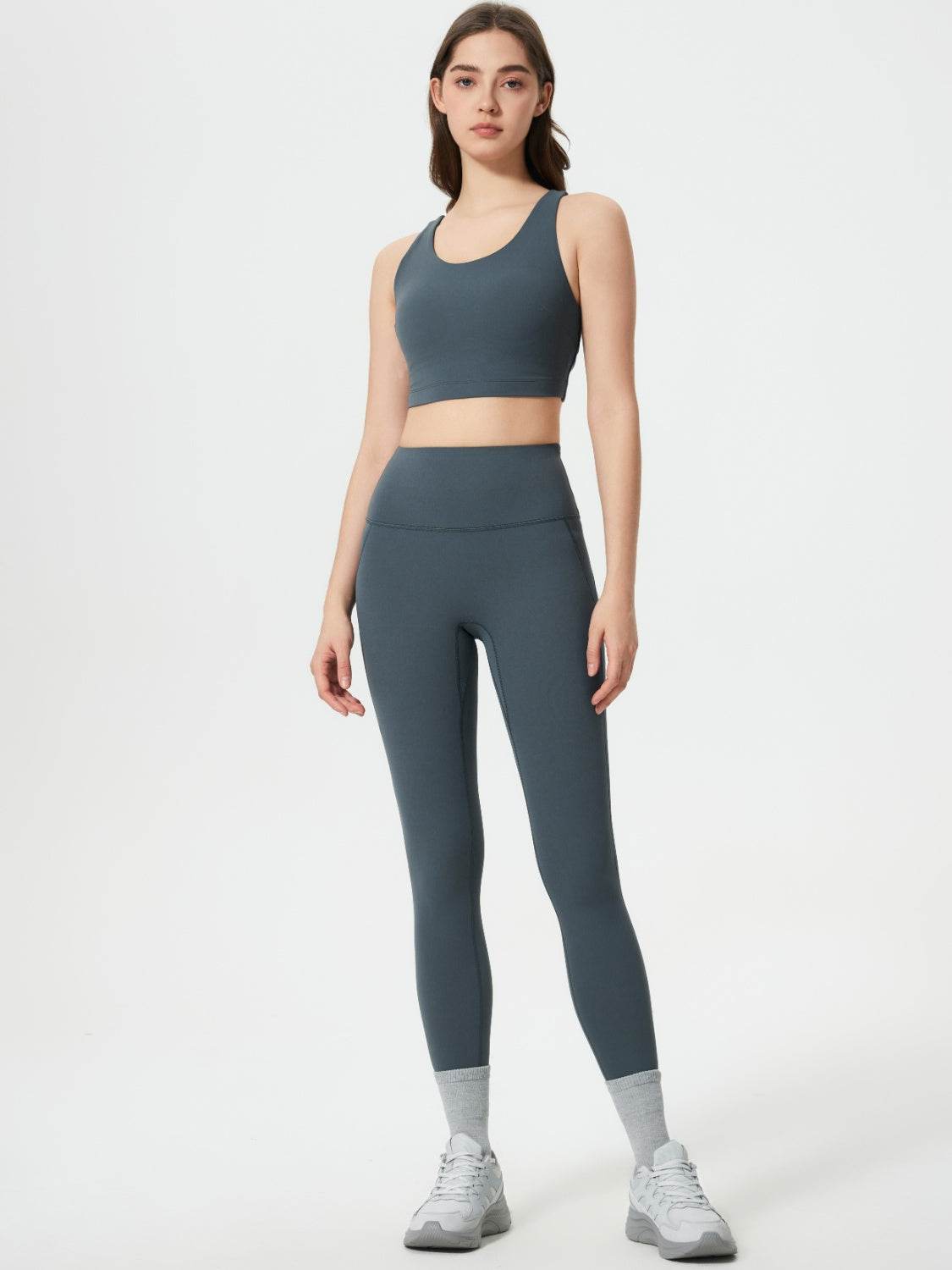 Millennia Wide Waistband Active Leggings - UnLaced Boutique