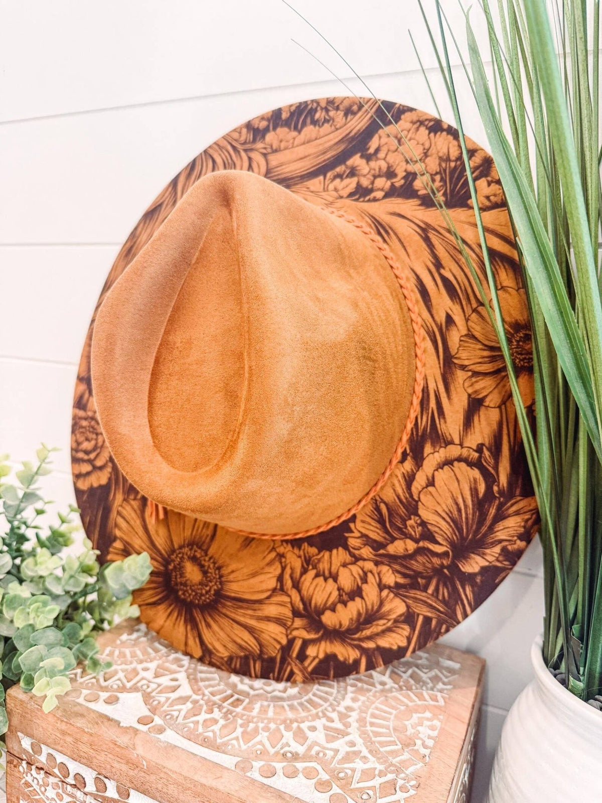Berry Highland Cow Hat - UnLaced Boutique