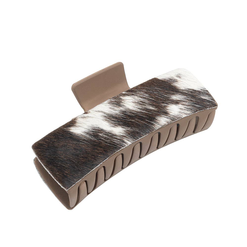 Blossom Ridge Hair Comb - Black & White - UnLaced Boutique