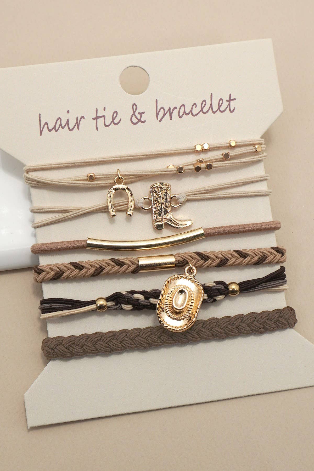 BOHO DUAL FUNCTION KNOT BRACELET HAIR TIES - UnLaced Boutique