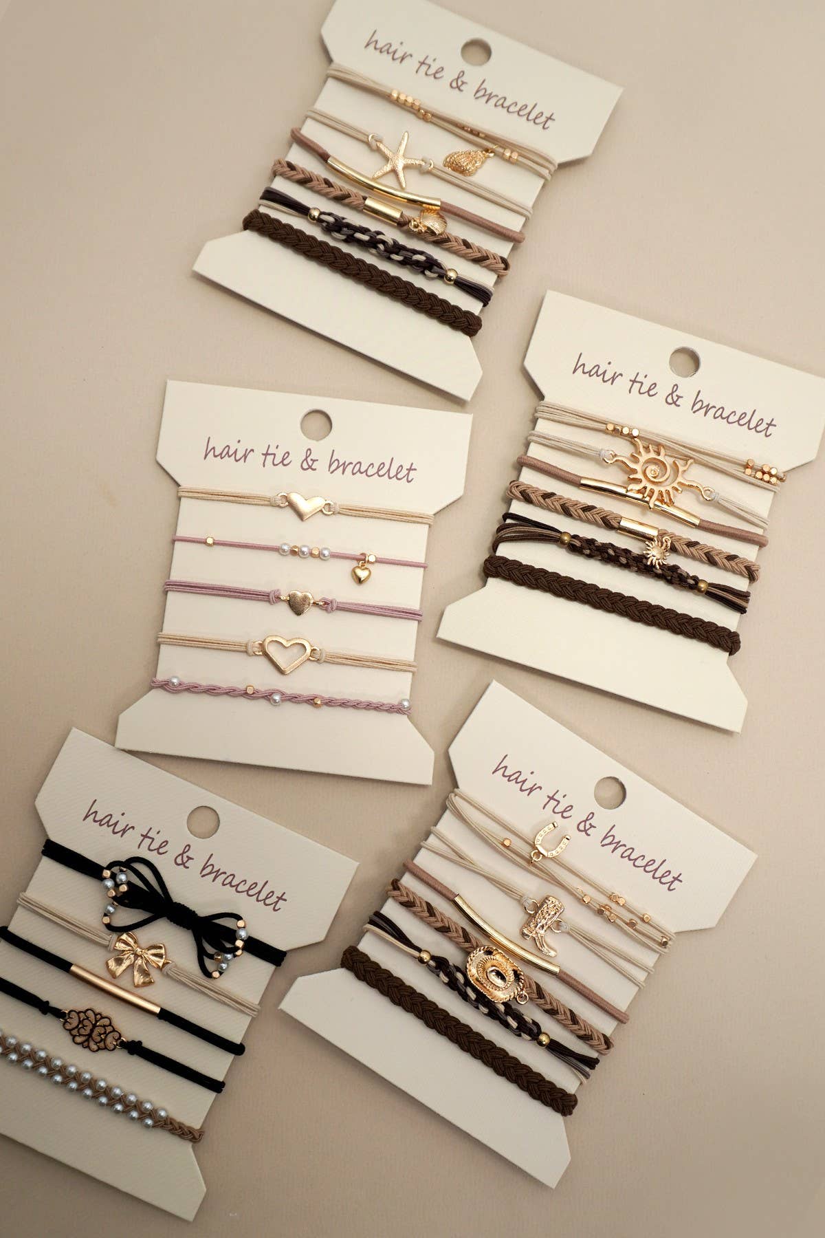 BOHO DUAL FUNCTION KNOT BRACELET HAIR TIES - UnLaced Boutique
