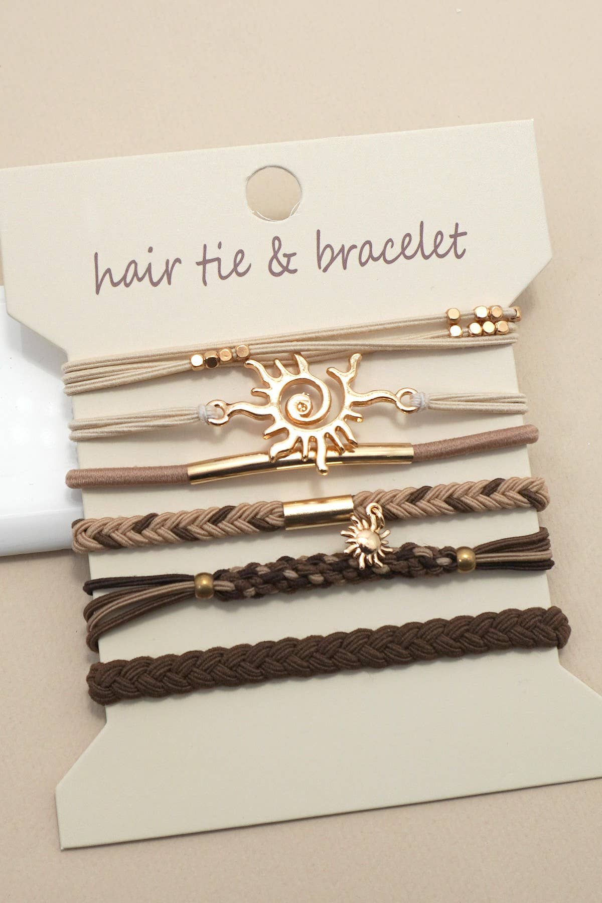 BOHO DUAL FUNCTION KNOT BRACELET HAIR TIES - UnLaced Boutique