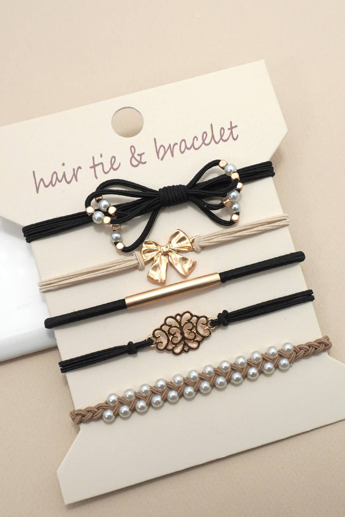 BOHO DUAL FUNCTION KNOT BRACELET HAIR TIES - UnLaced Boutique
