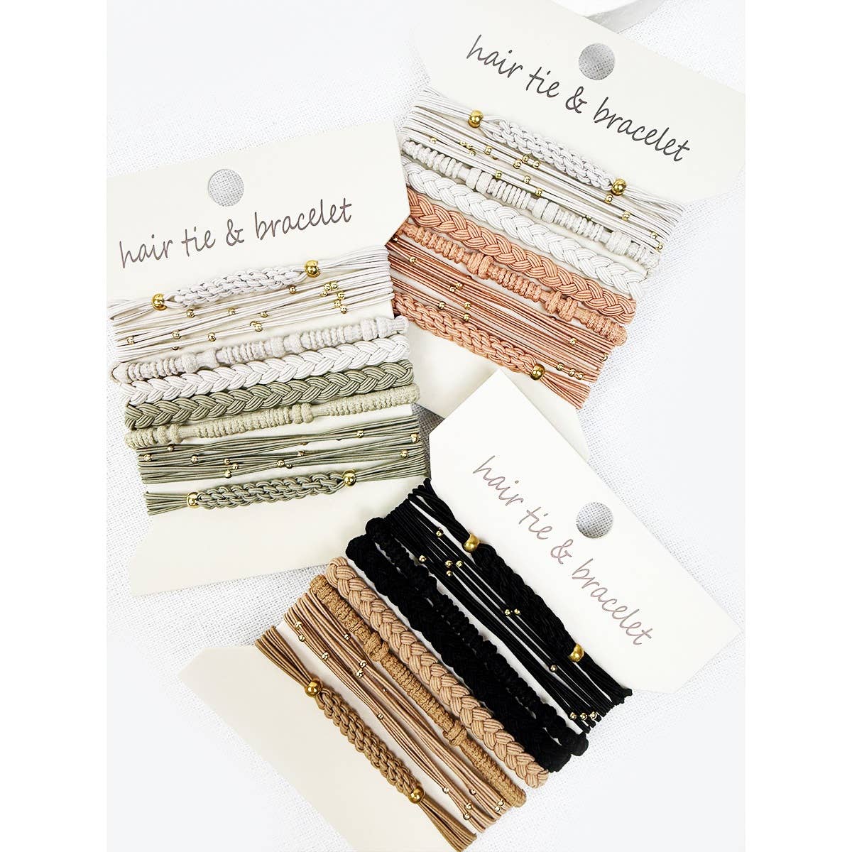 Boho Inspired Hair Tie Bracelets - UnLaced Boutique