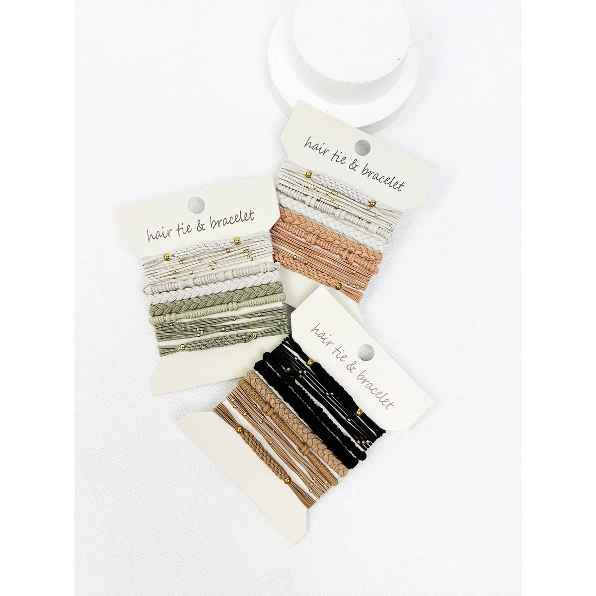Boho Inspired Hair Tie Bracelets - UnLaced Boutique