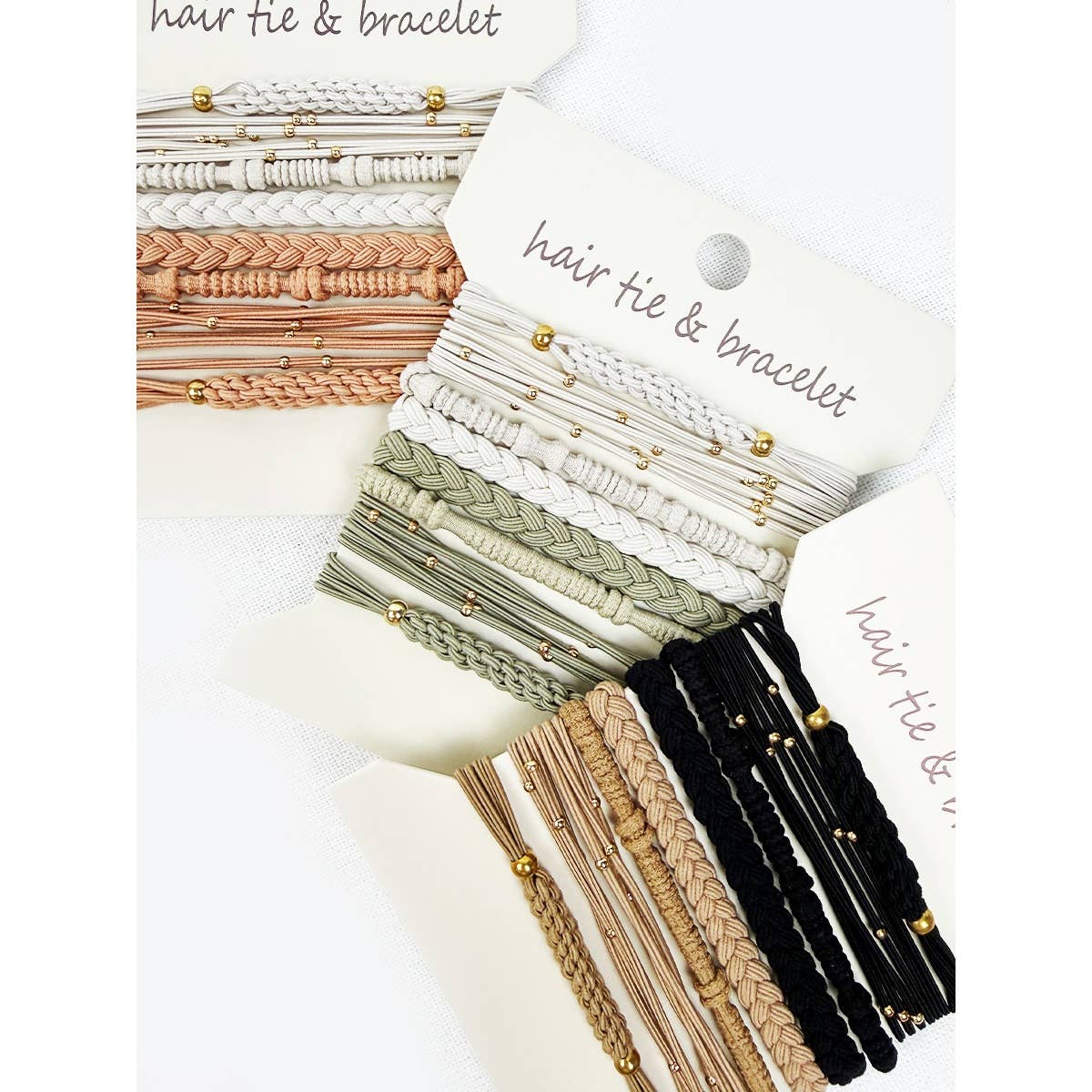 Boho Inspired Hair Tie Bracelets - UnLaced Boutique