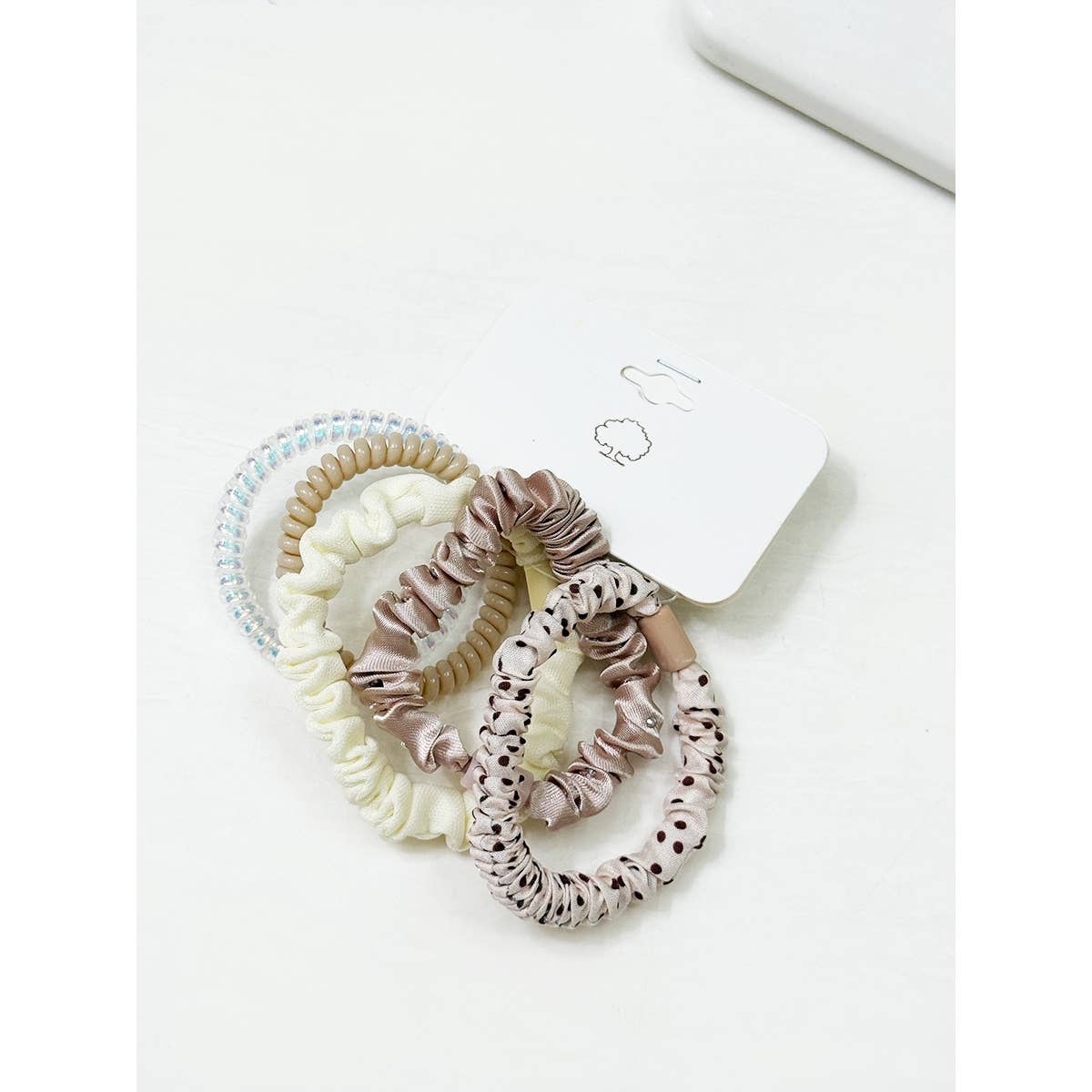 Brown Tone Multi Design Hair Ties - UnLaced Boutique