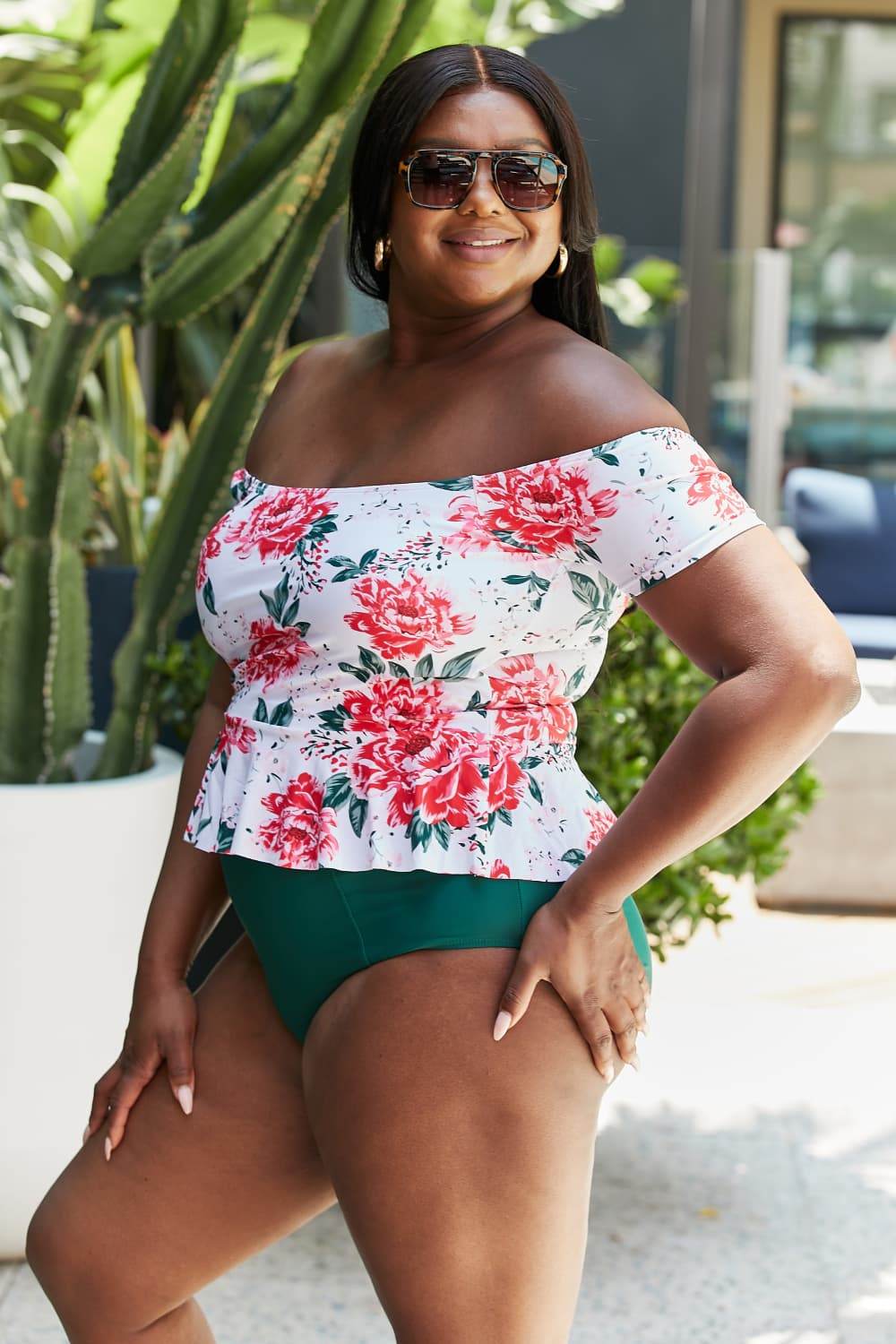 Marina West Swim Coastal Cutie Tankini Swimsuit Set - UnLaced Boutique