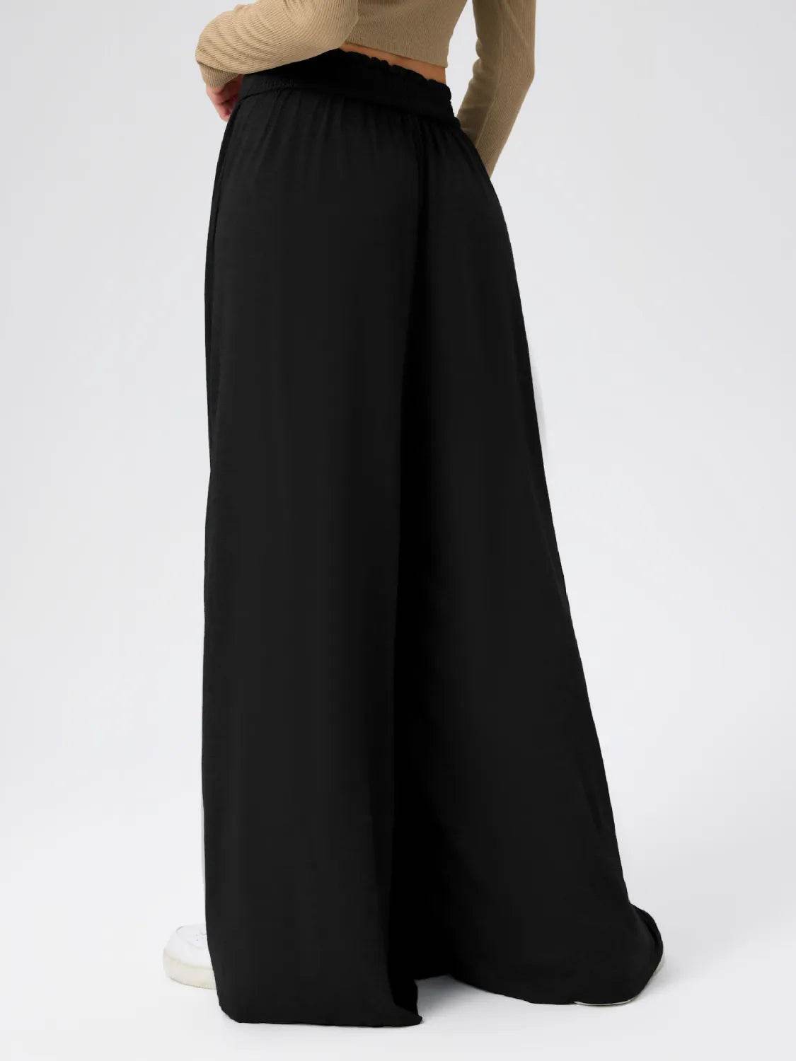 High Waist Wide Leg Pants - UnLaced Boutique