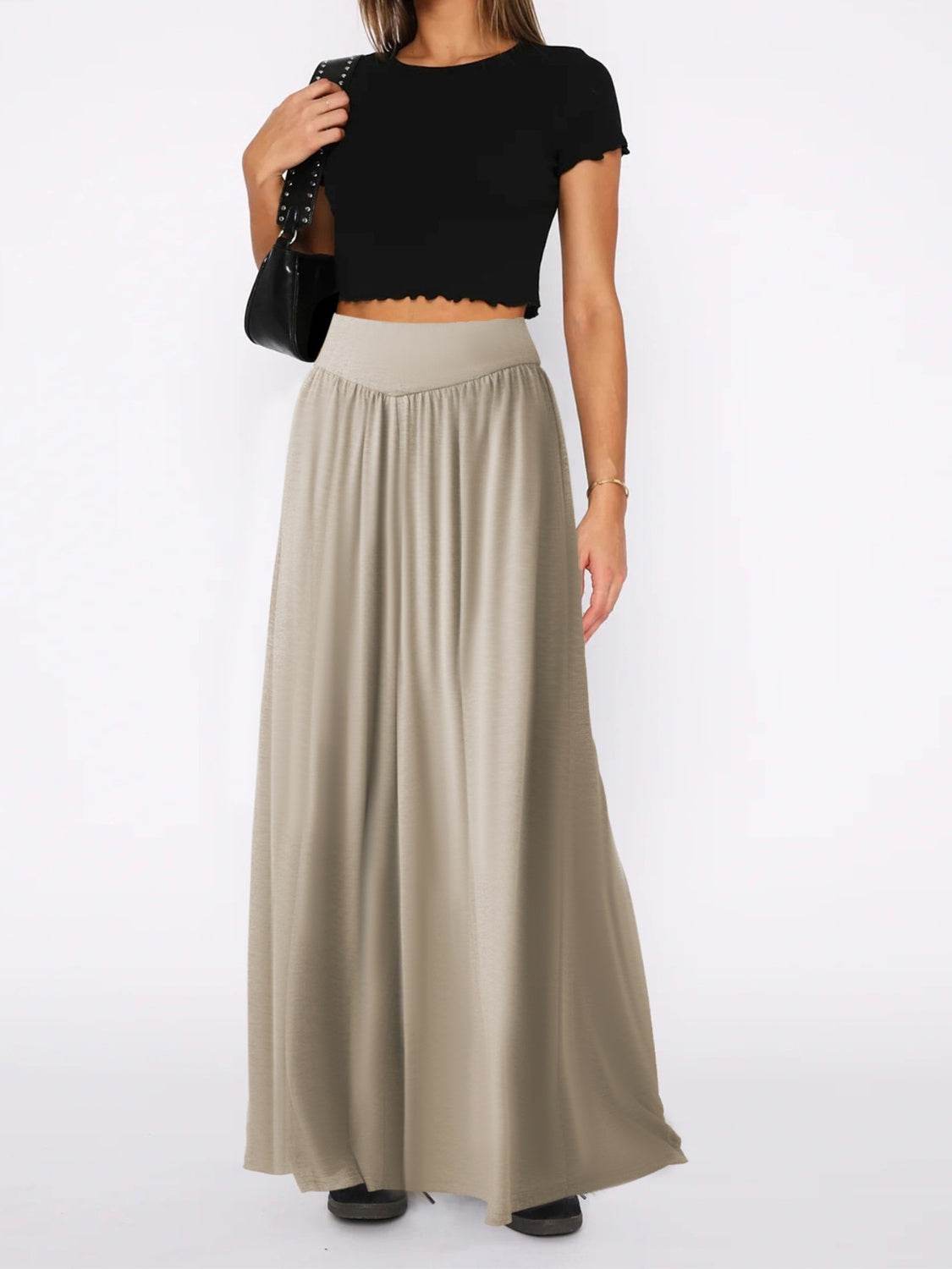 High Waist Wide Leg Pants - UnLaced Boutique