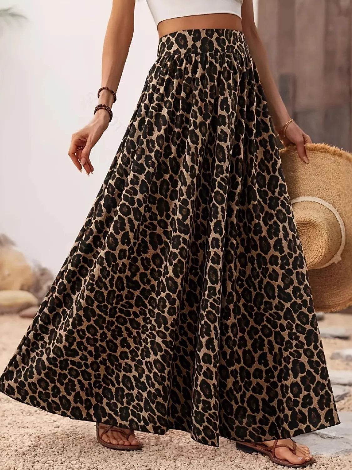 Leopard Maxi Skirt - UnLaced Boutique