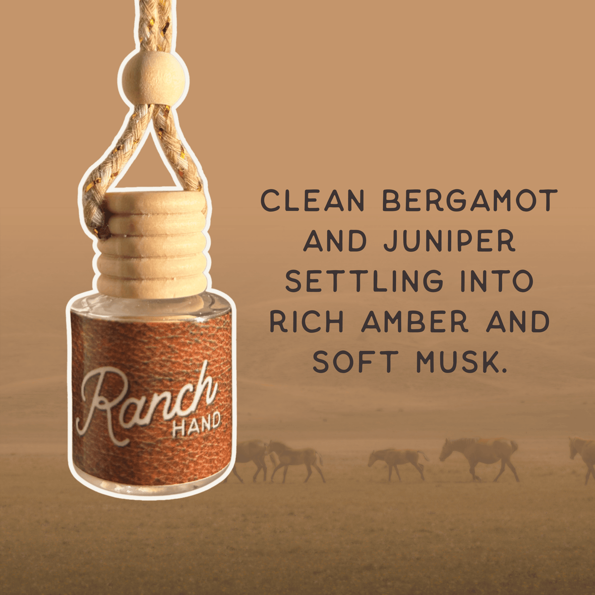 Car Diffuser | Ranch Hand - Juniper Musk - 8ml - UnLaced Boutique