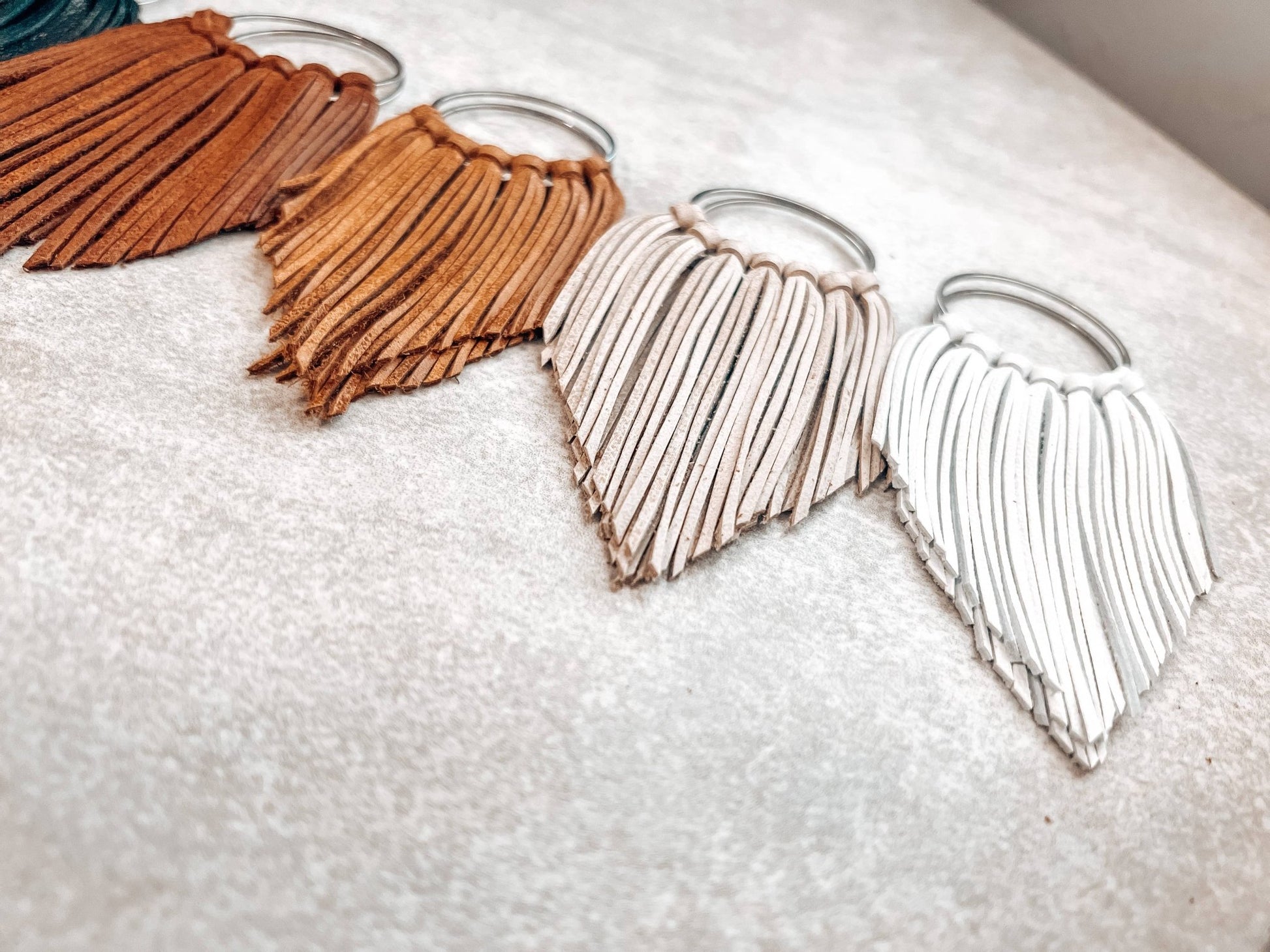 Cascade Fringe Hoops Earrings - UnLaced Boutique