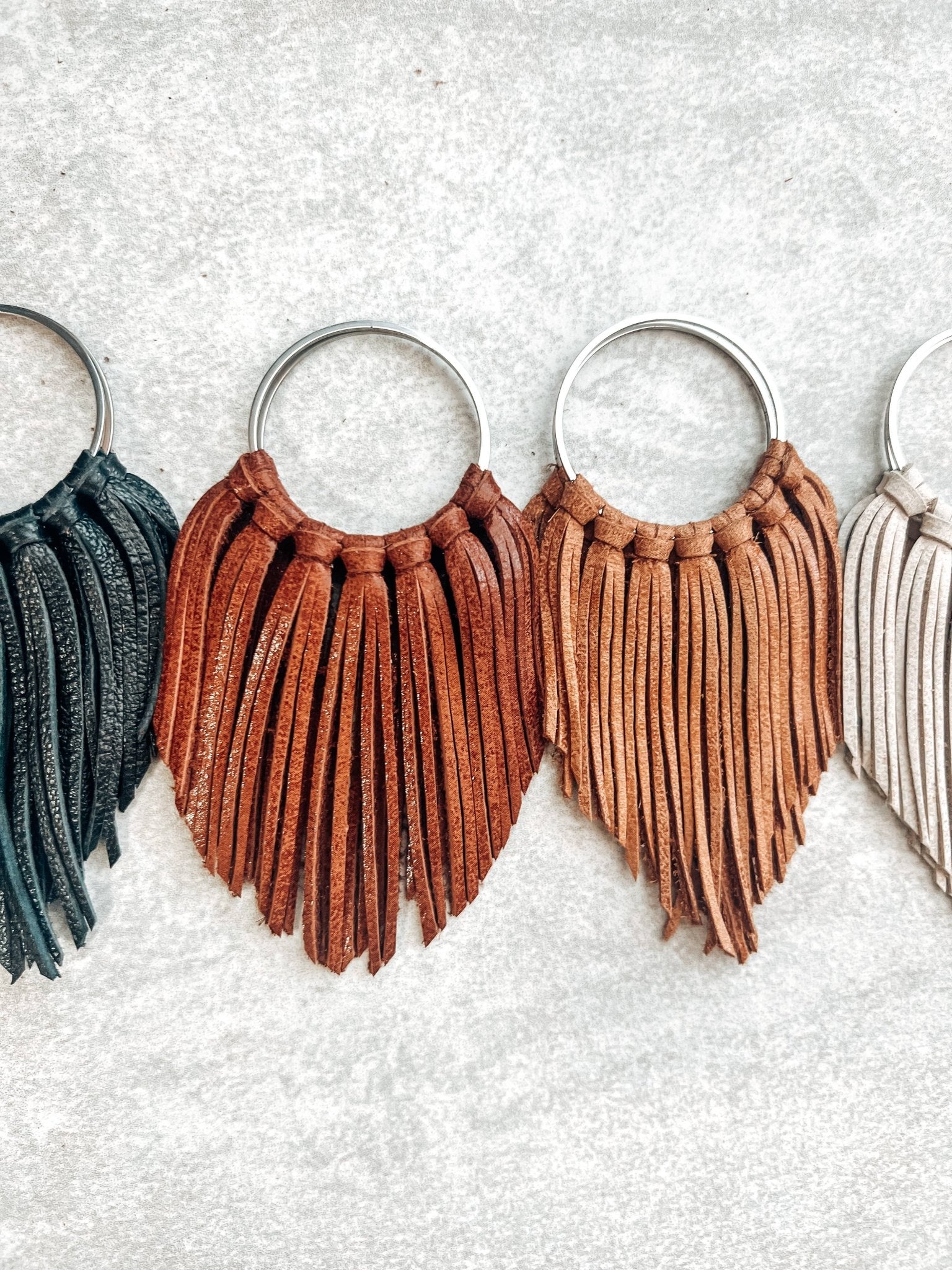Cascade Fringe Hoops Earrings - UnLaced Boutique