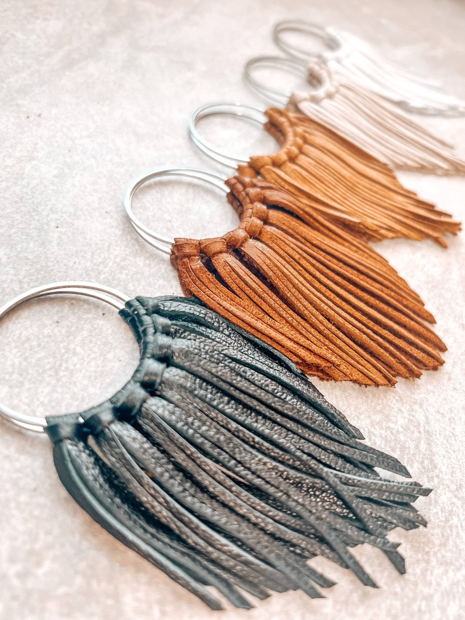 Cascade Fringe Hoops Earrings - UnLaced Boutique