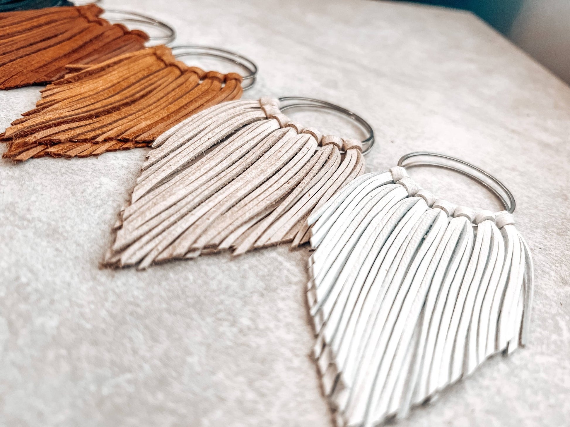 Cascade Fringe Hoops Earrings - UnLaced Boutique