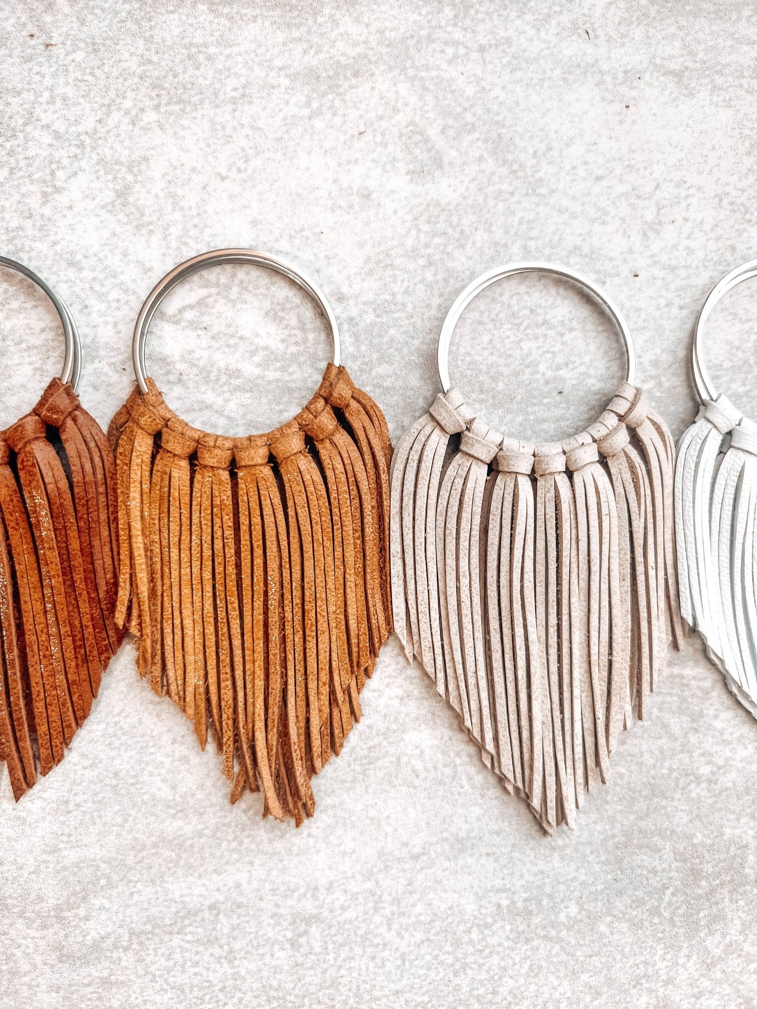 Cascade Fringe Hoops Earrings - UnLaced Boutique