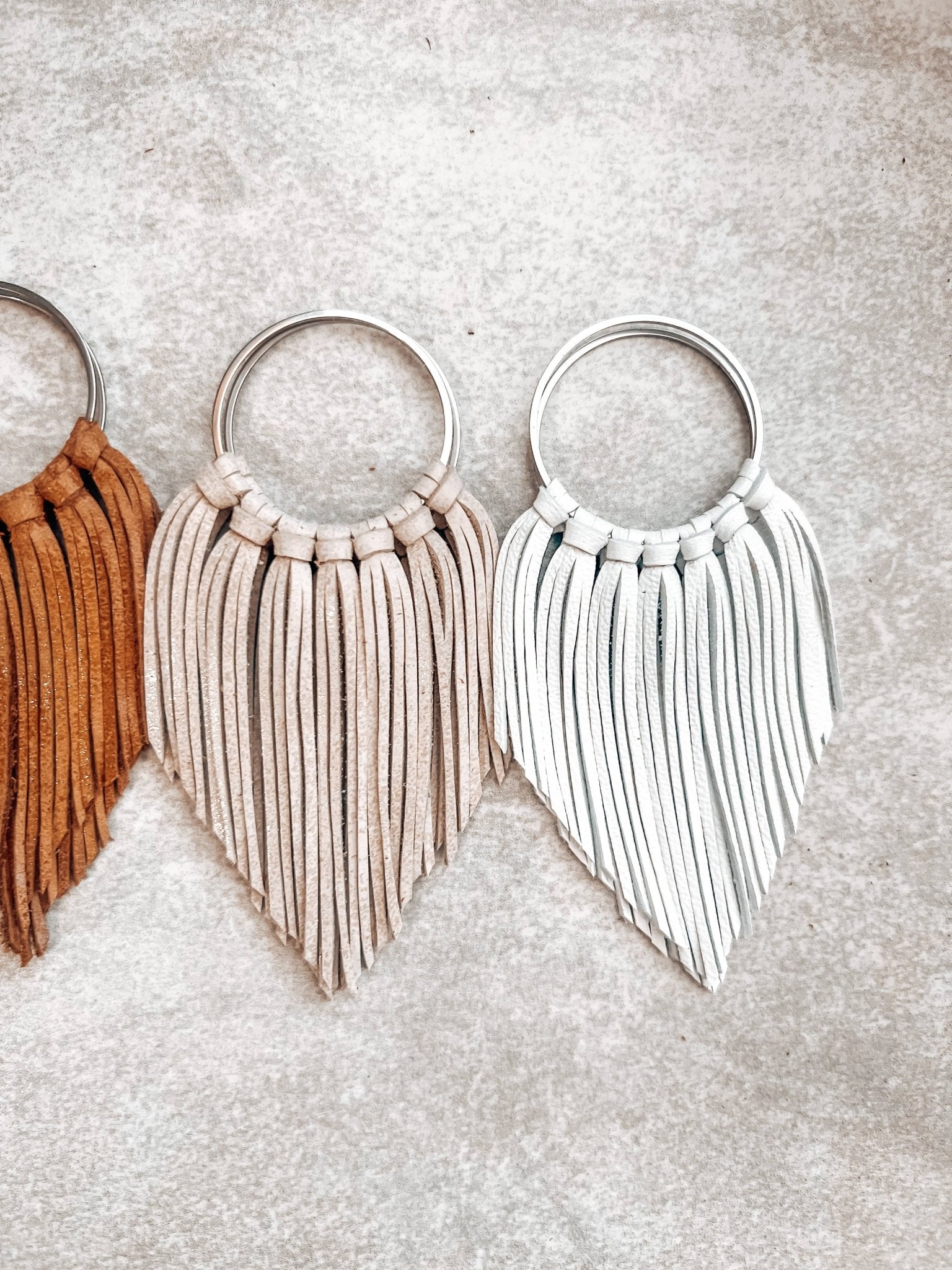 Cascade Fringe Hoops Earrings - UnLaced Boutique