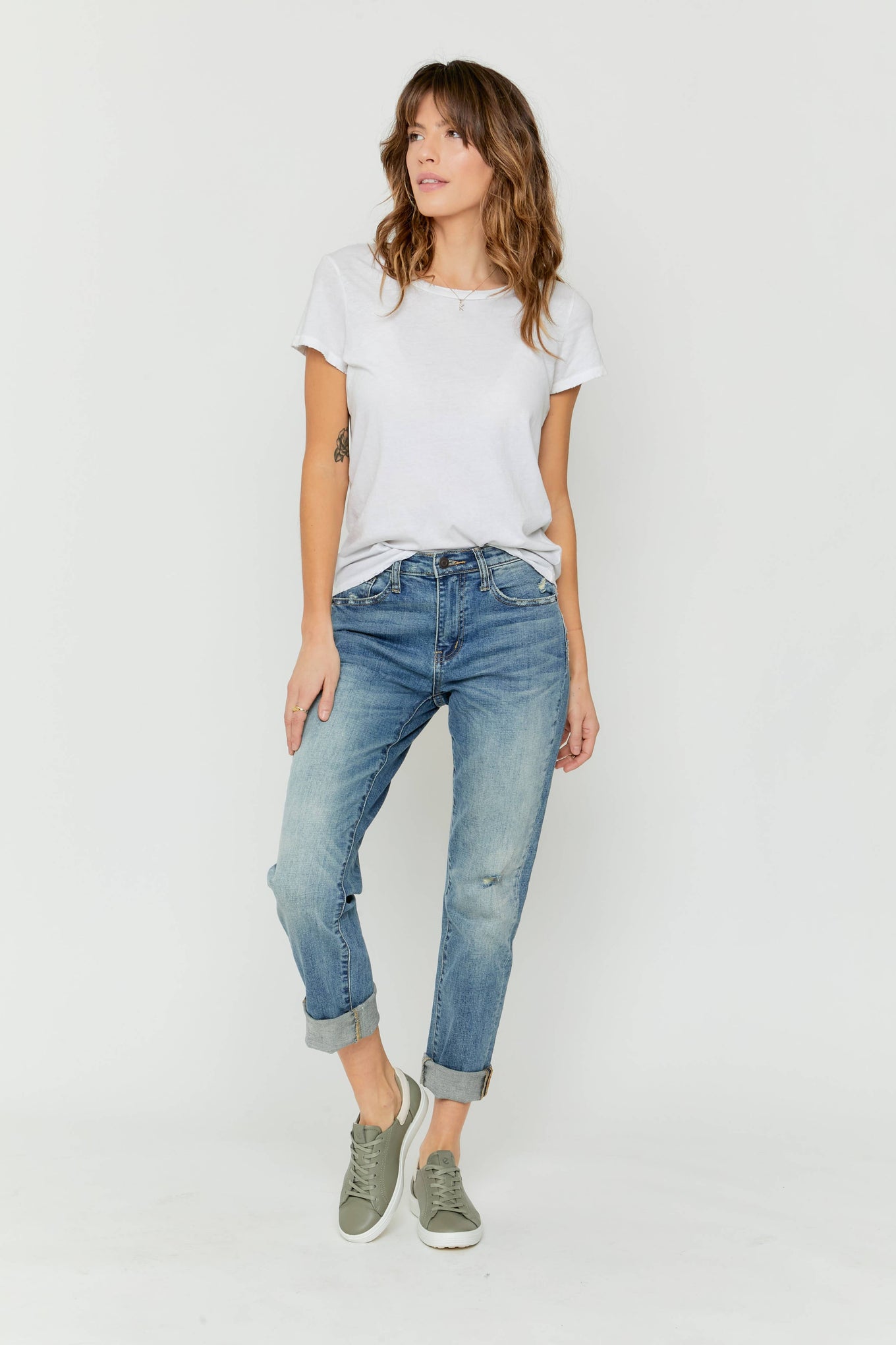 Crosby Mid Rise Relaxed Taper Jean, 4 Year Vintage