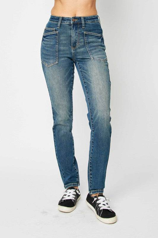 Judy Blue Full Size High Waist Skinny Jeans - UnLaced Boutique