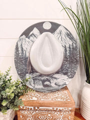 Charcoal Mountain Hat - UnLaced Boutique