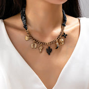 CHARM ANIMAL SCARF NECKLACE - WESTERN CROSS BOOT HAT - UnLaced Boutique