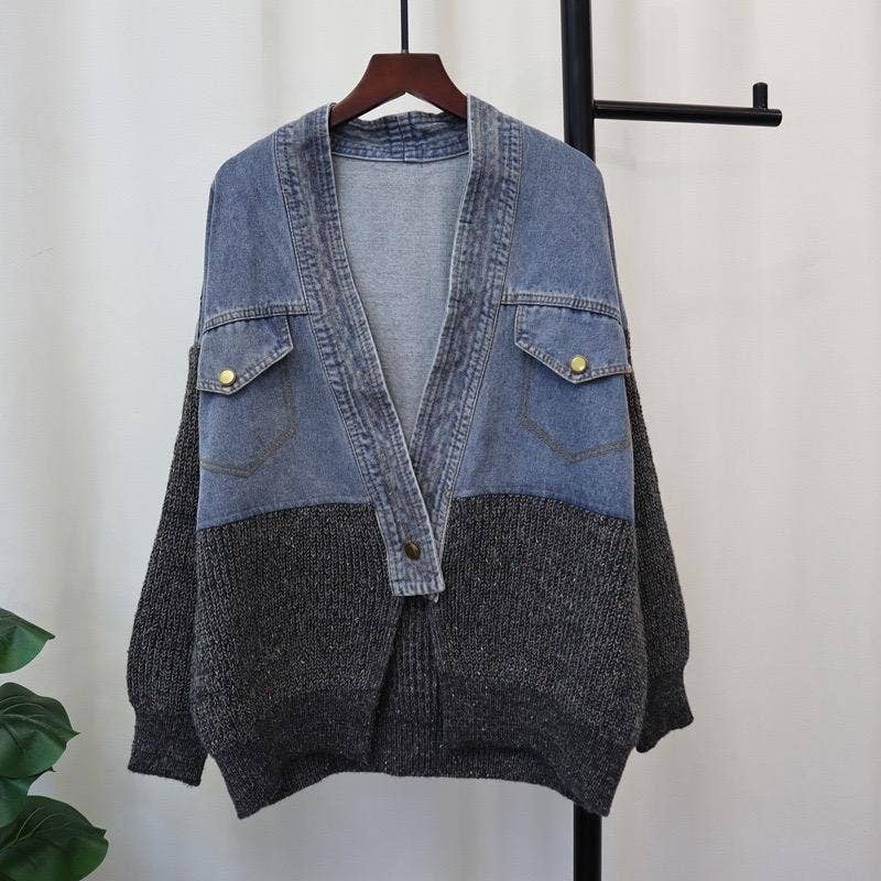 Chic Denim - Knit Women’s Cardigan - UnLaced Boutique