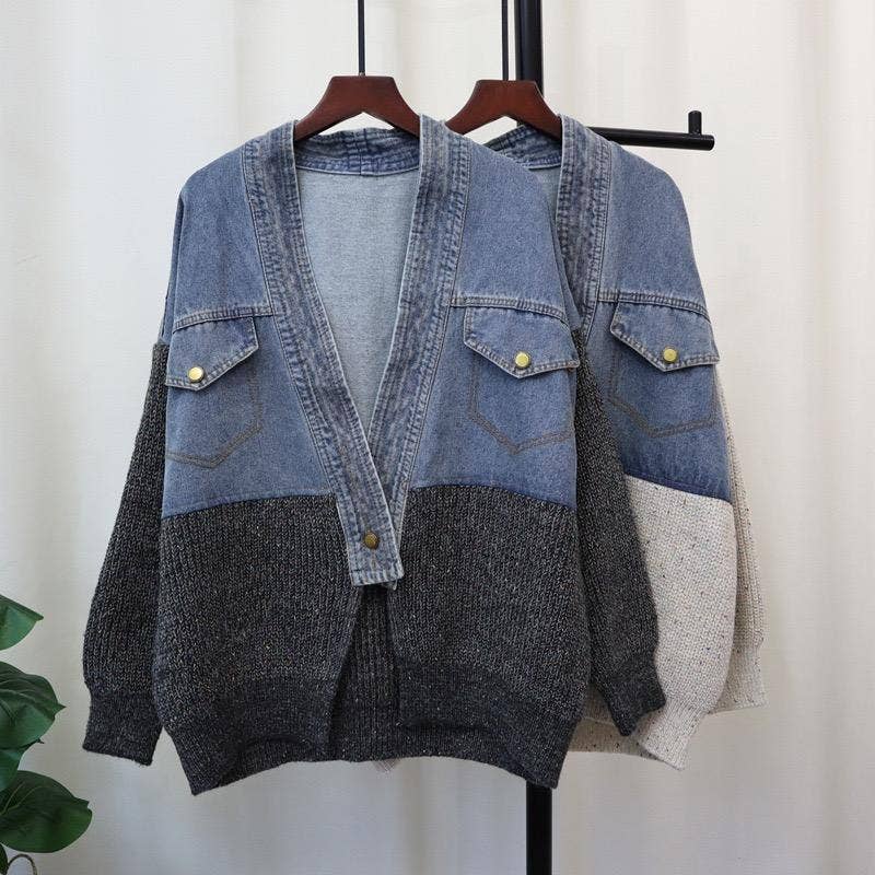 Chic Denim - Knit Women’s Cardigan - UnLaced Boutique