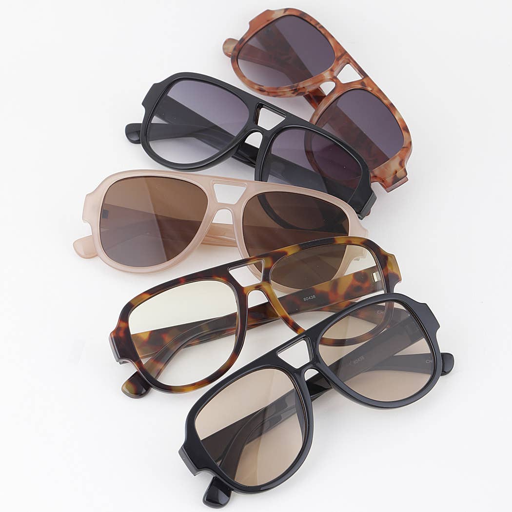 Classic Tinted Aviator Sunglasses - UnLaced Boutique