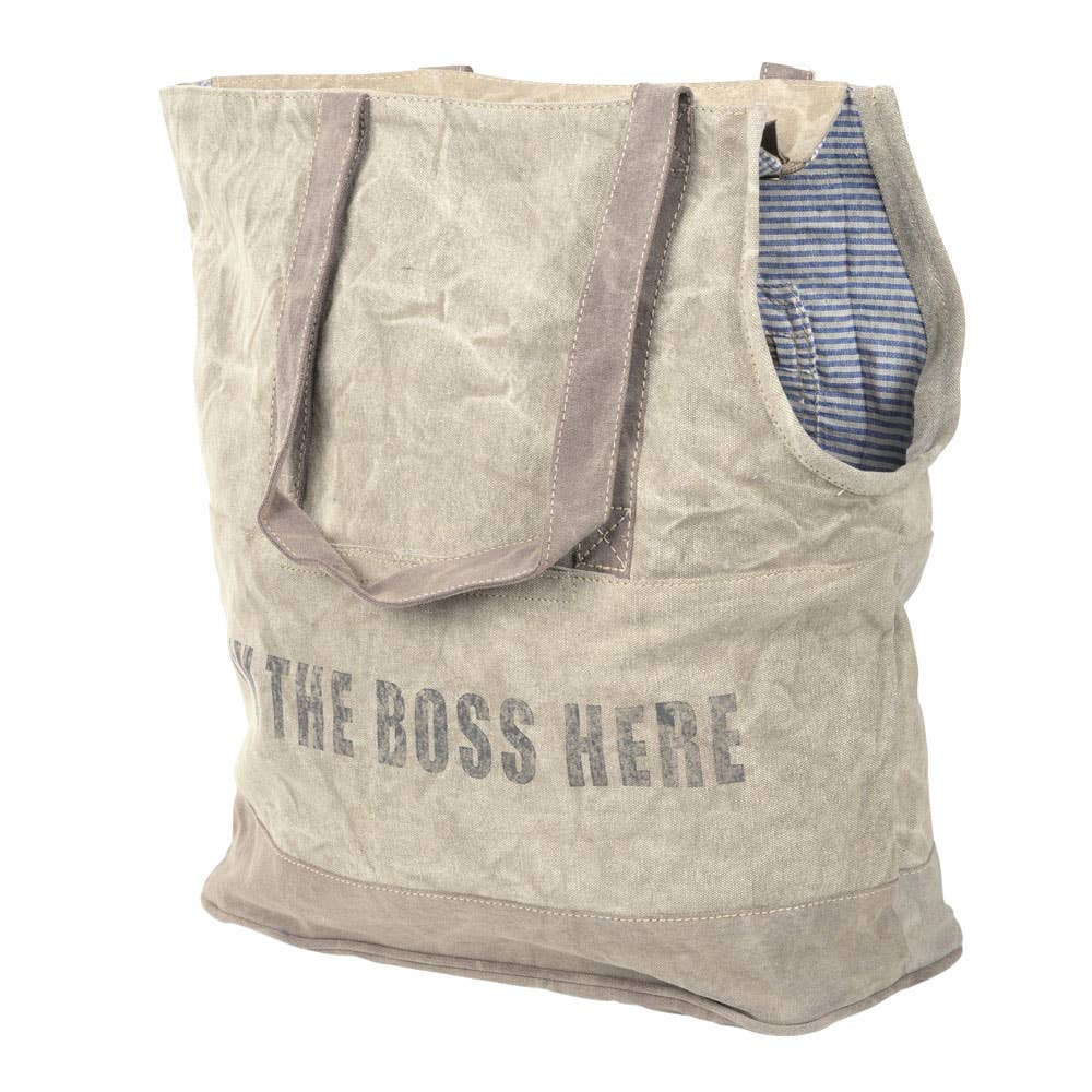 Clea Ray Canvas Pet Tote Bag - UnLaced Boutique