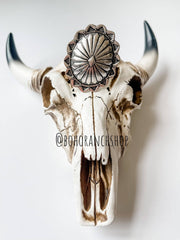 Concho Statement Ring Western Ring Adjustable - UnLaced Boutique