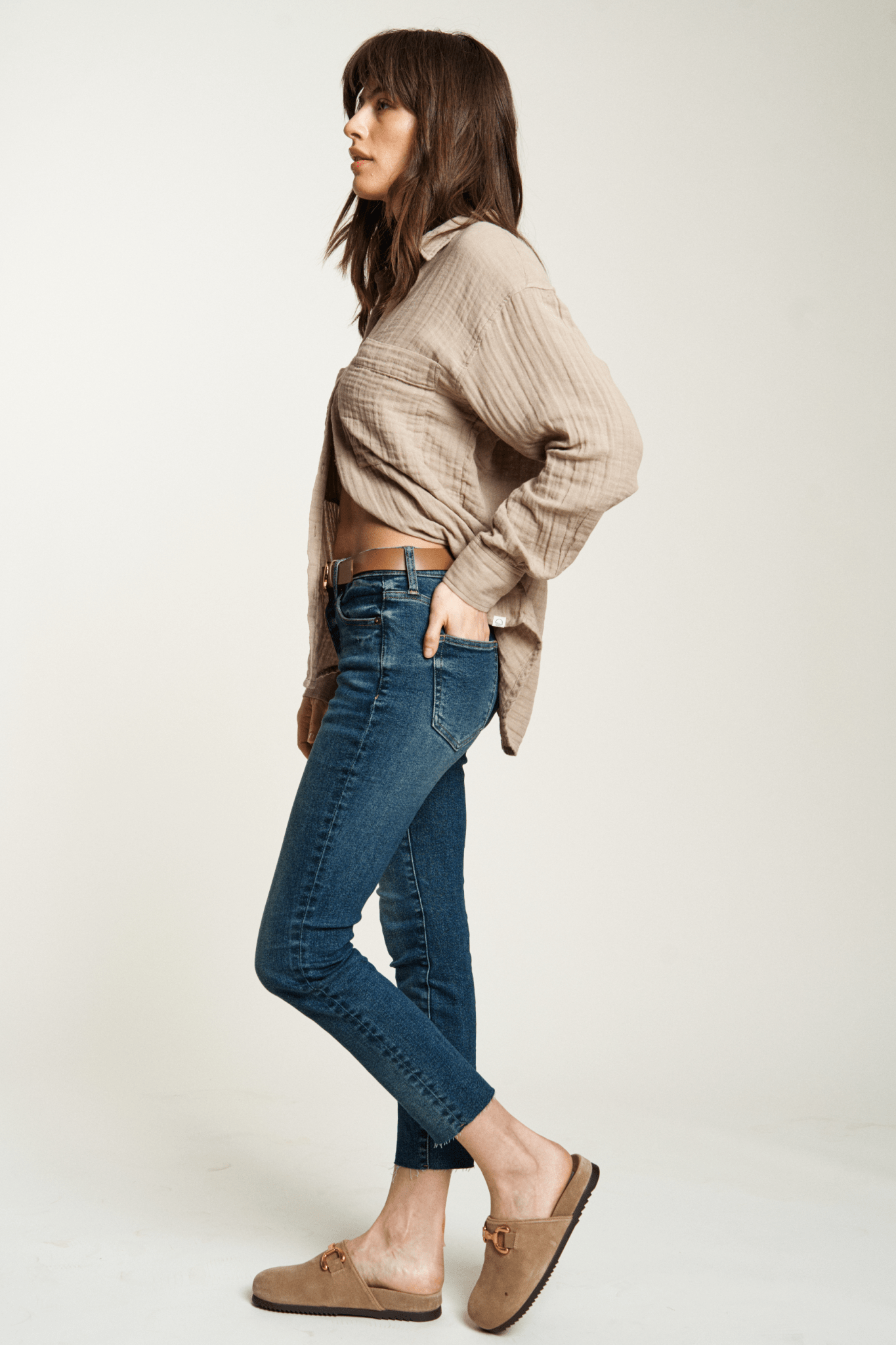 Cooper Skinny Mid Rise Jean, Dark Aged Vintage Sculpt+ - UnLaced Boutique