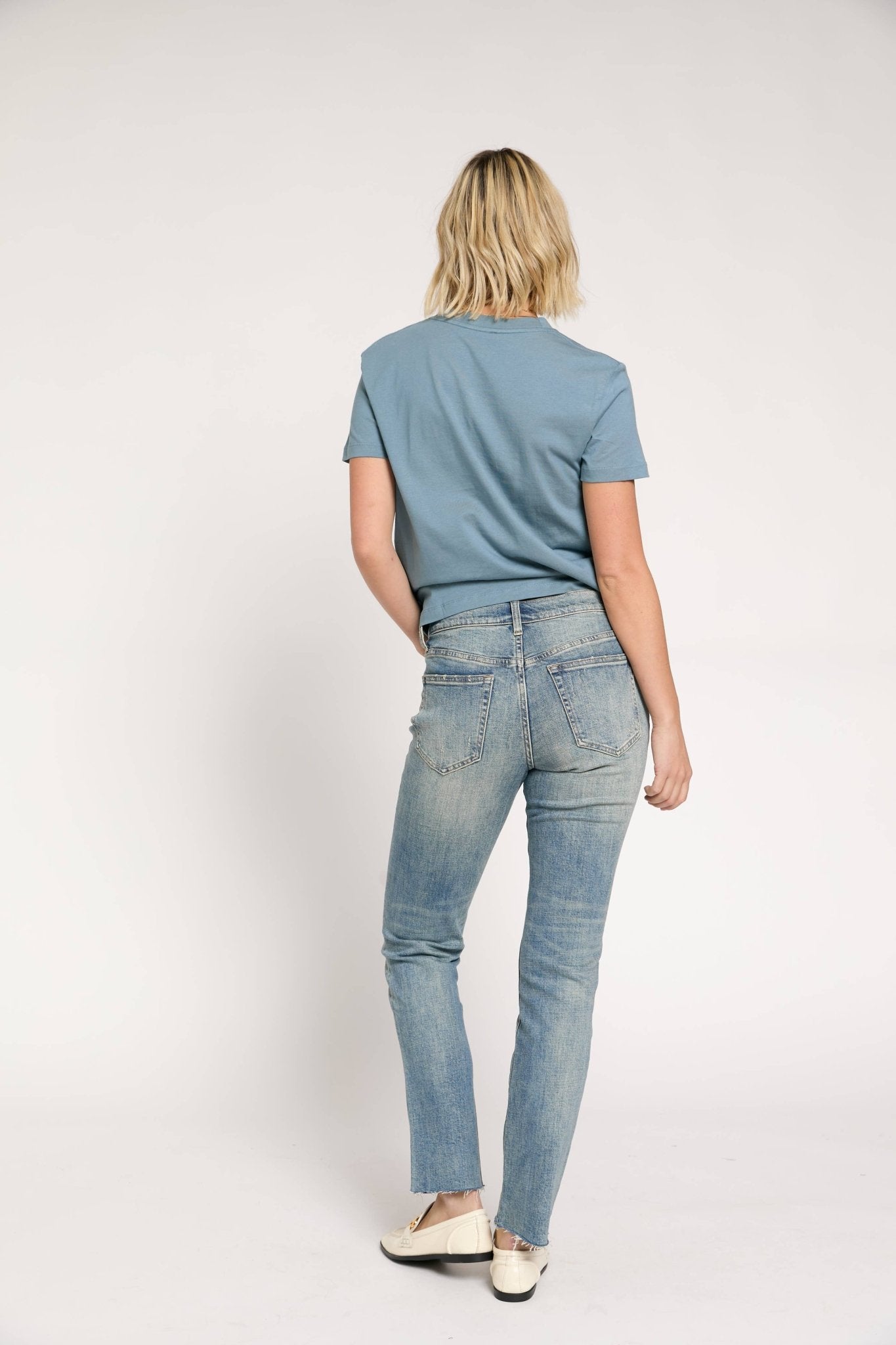Crosby Mid Rise Relaxed Taper Jean - UnLaced Boutique