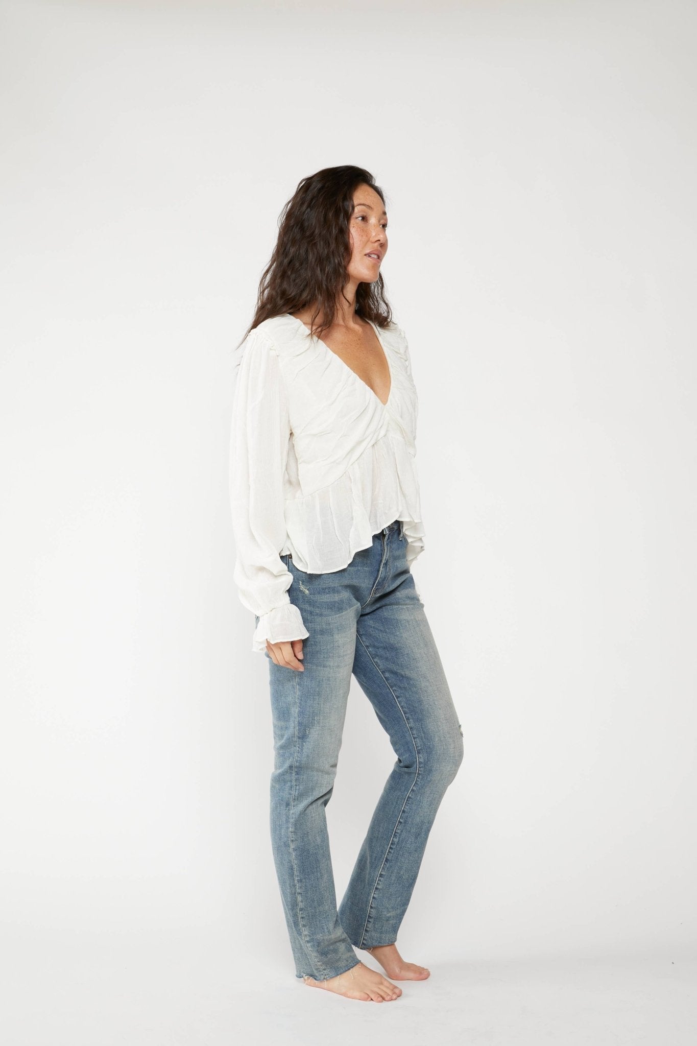 Crosby Mid Rise Relaxed Taper Jean - UnLaced Boutique