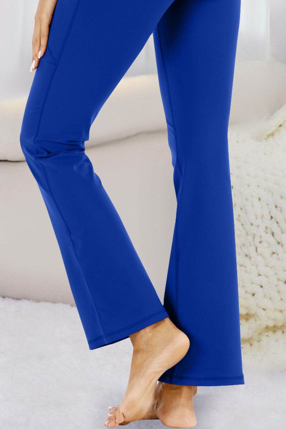 Pocketed High Waist Active Pants - UnLaced Boutique