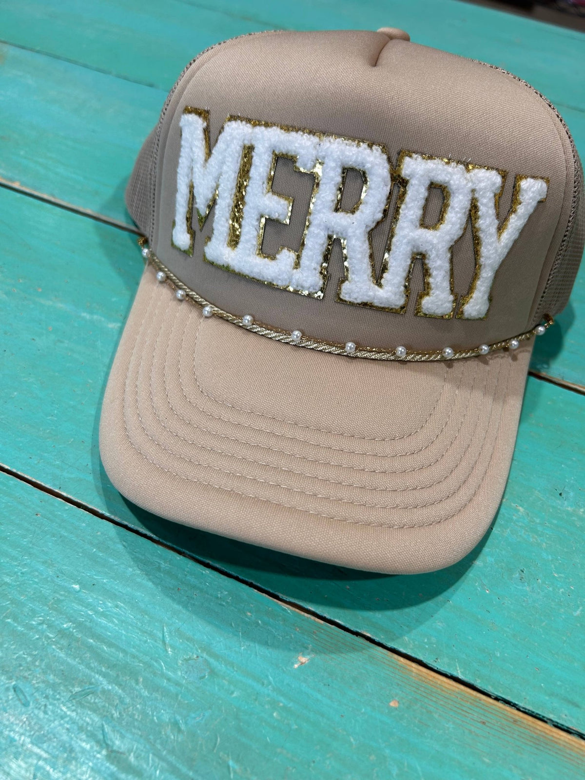 Dainty Pearl Trucker Chain | Hat Band | Hat Chain |Cap Jewel - UnLaced Boutique